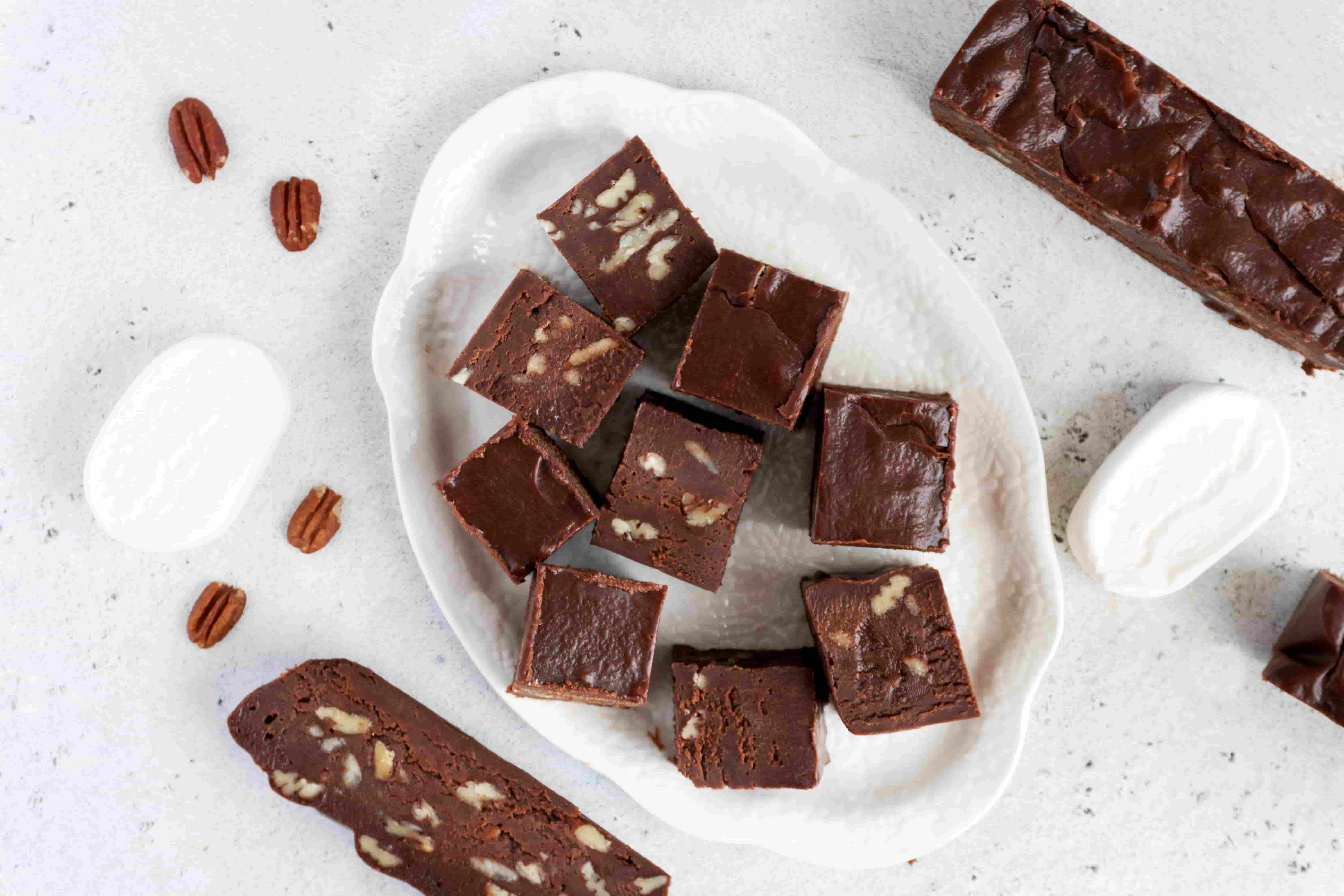 Fudge Micro Onde Lait Eagle Brand Et Guimauve Fudge à la guimauve | Québon
