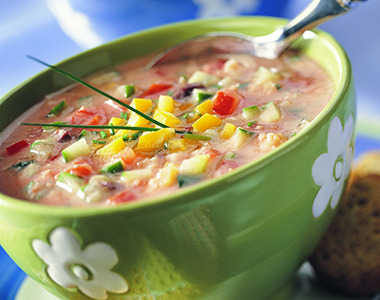 Gaspacho Niçois with Chives | Québon