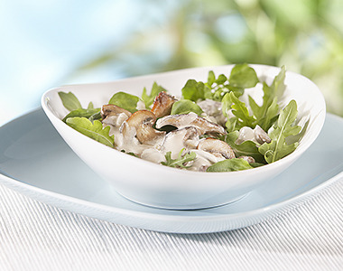 Creamy Mushrooms | Québon