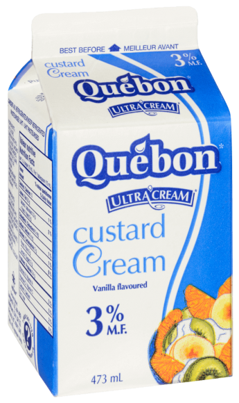 Québon 3% Custard Cream  