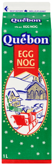 Québon 1% Eggnog