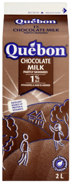 Québon 1% Chocolate Milk