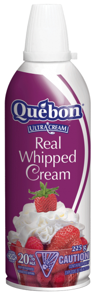 Québon 20% Whipped Cream (Aerosol)
