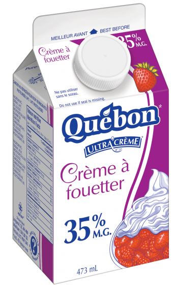 Crème à fouetter 35 % Québon