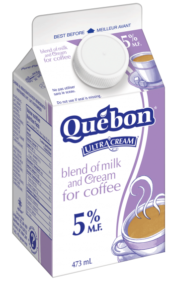 Québon 5% Cream & Milk Blend for Coffee 