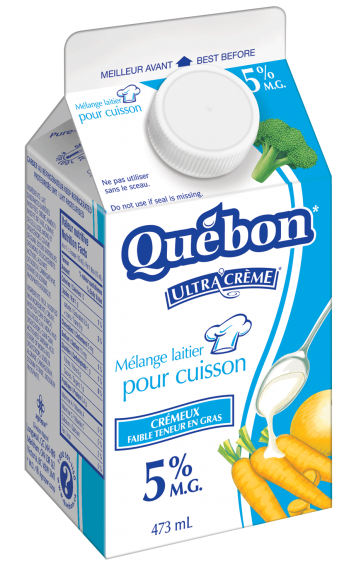 Mélange laitier pour cuisson 5 % Québon