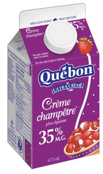 Crème champêtre 35 % Québon