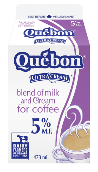 Québon 5% Cream & Milk Blend for Coffee 