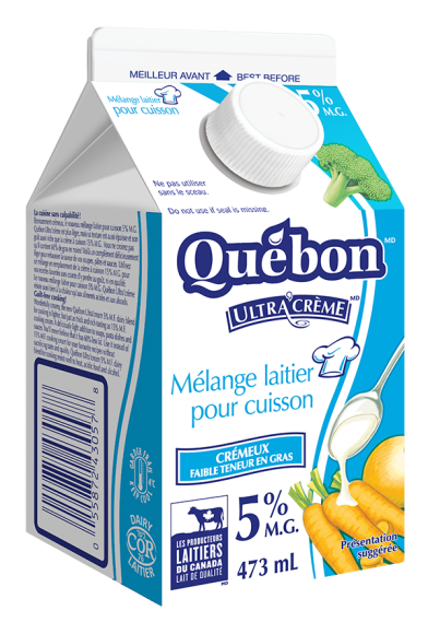 Mélange laitier pour cuisson 5 % Québon
