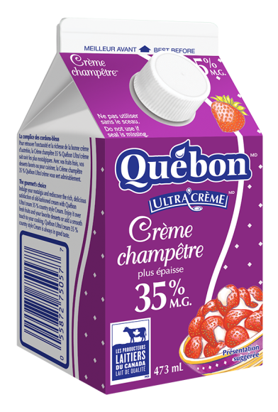 Crème champêtre 35 % Québon