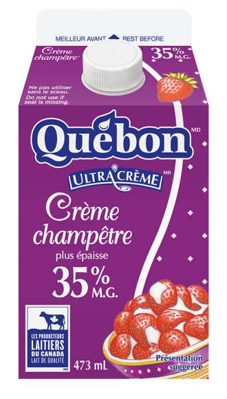 Crème à fouetter Nutrilait de 35 % M.G. 