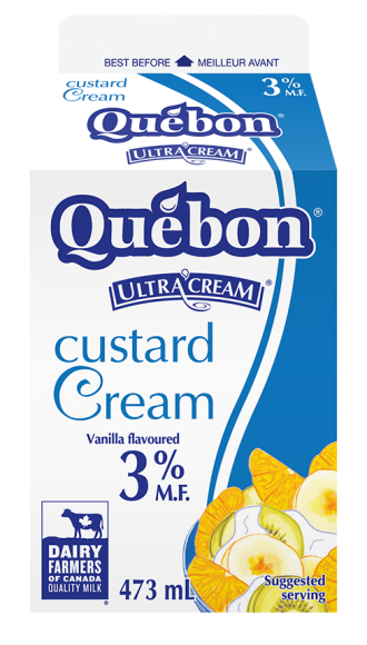 Québon 3% Custard Cream  