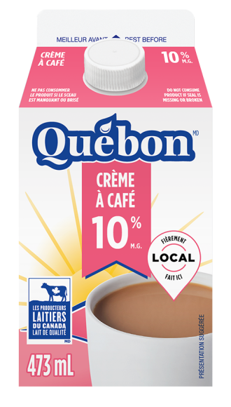 Crème à café 10 % Québon
