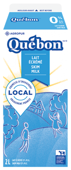 Québon Skimmed White Milk