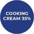 35% Cooking Cream Badge