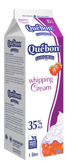 Québon Whipped Cream 35% 1L