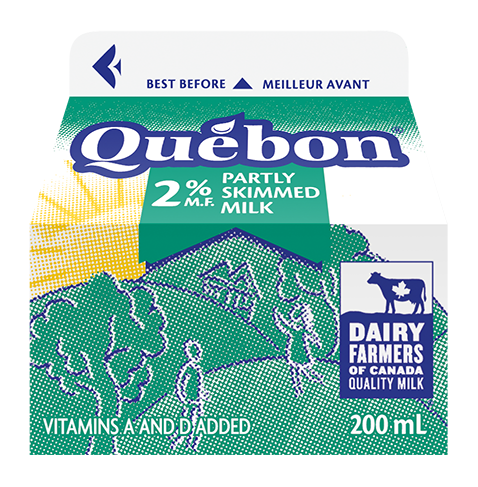 Québon milk 2% 200ml