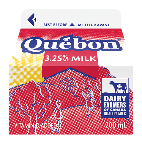 Québon lait 3.25% 200ml