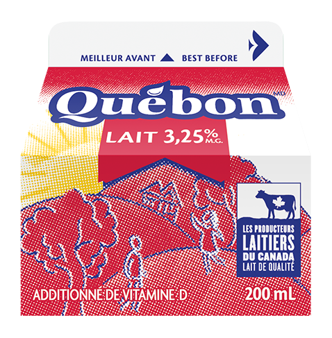 Québon lait 3.25% 200ml