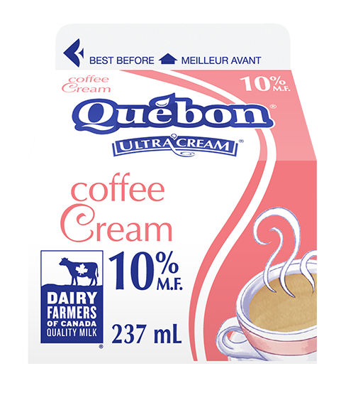 Québon 10% coffee cream 237 ml