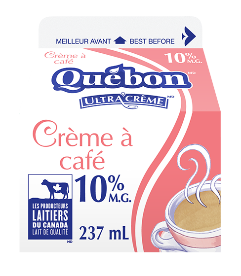 Québon crème à café 10% 237ml