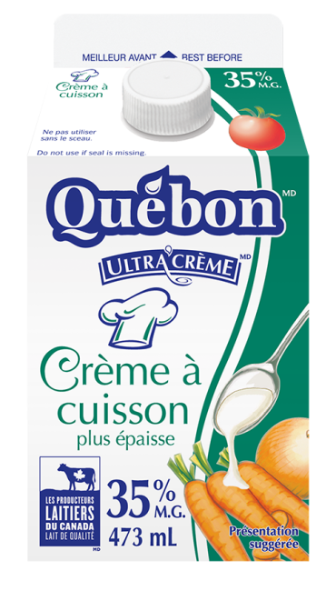 Crème à cuisson 35 % Québon 473ml