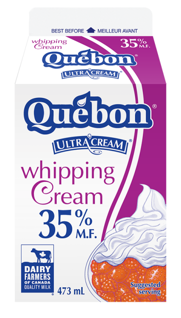 Québon 35% Whipped Cream 473 ml