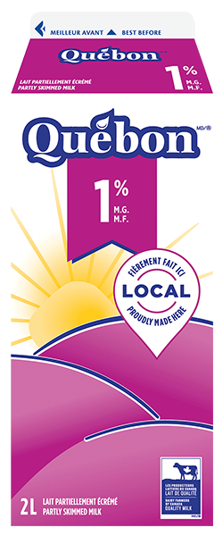 Québon Lait 1% 2L