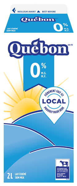 Québon Skim White Milk 2 L