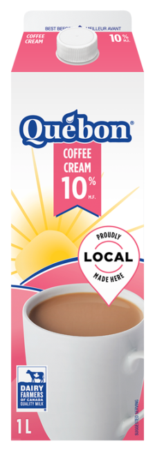 Québon 10% coffee cream 1L