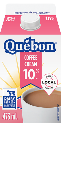 Québon 10% coffee cream 473 ml