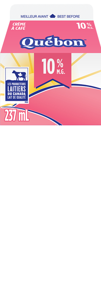 Québon crème à café 10% 237ml