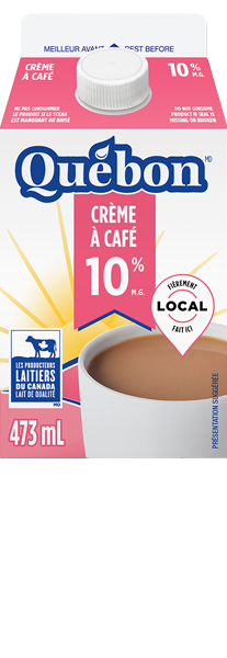 Québon crème à café 10% 473ml
