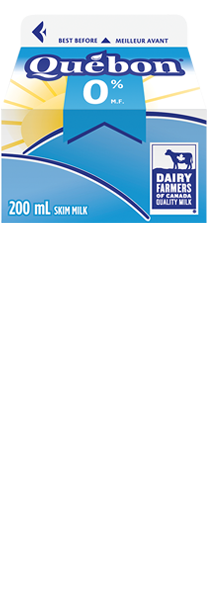 Québon Skimmed white milk 200ml Québon Skimmed white milk 200ml