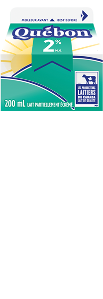Québon Lait 2% 200ml