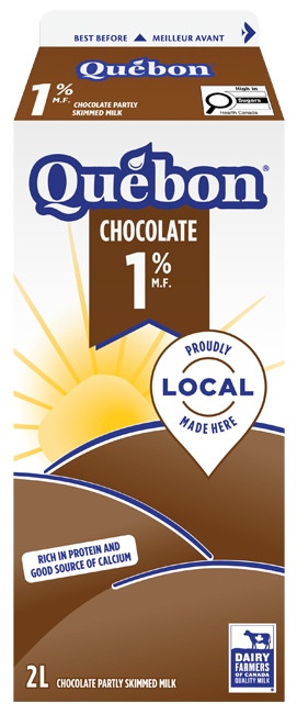 Québon 1% Chocolate Milk 2 L