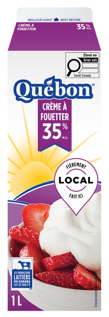 1L QUÉBON CRÈME FOUETTÉE 35%
