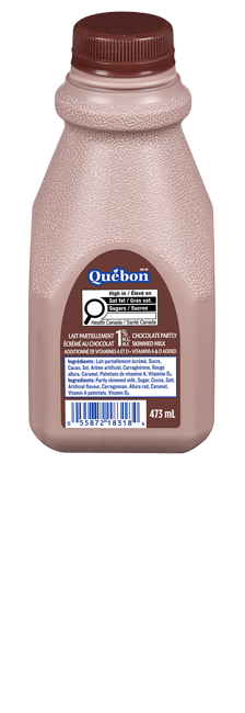 Québon lait au chocolat 1% 473ml 