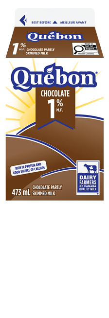 Québon 1% milk chocolat 473 ml