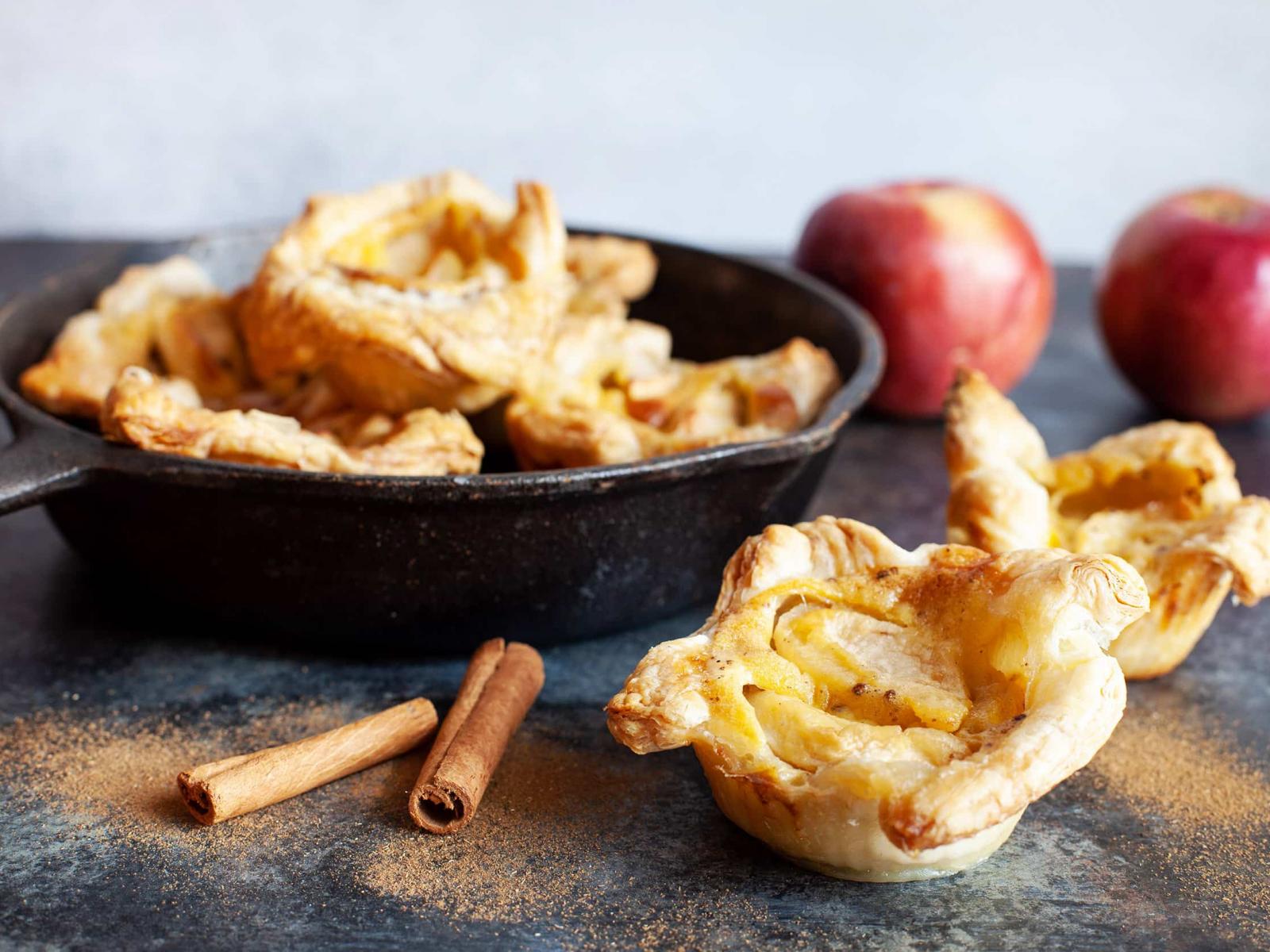 Baluchons de pommes en pâtissière - Apple Pastry Baluchon