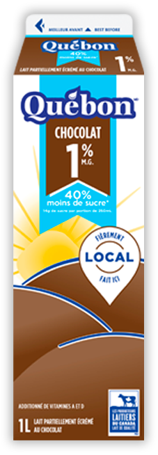 Québon Reduced Sugar Chocolate Milk